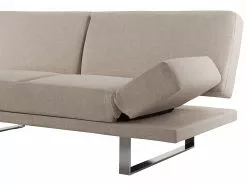 Beliani 2-istuttava Vuodesohva Kangas Beige YORK -Halpa 2-istuttavat sohvat myymälä undef src sa picid 23903 type whitesh image