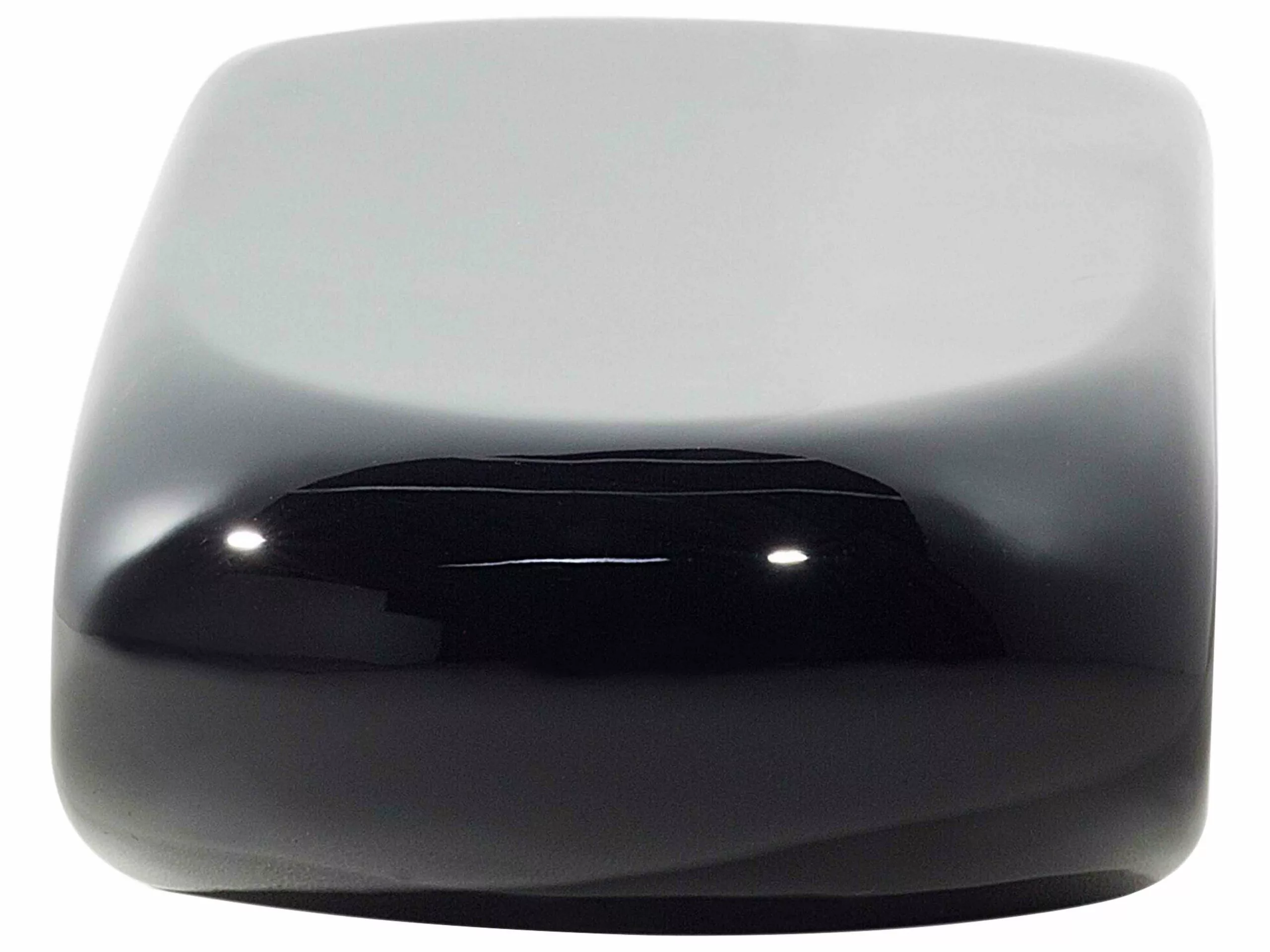 Beliani Sohvapöytä Lasikuitu Musta NESSUS - Image 4