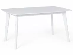 Beliani Ruokapöytä Jatkettava Valkoinen SANFORD Useita Kokoja -Halpa 2-istuttavat sohvat myymälä undef src sa picid 675485 type whitesh image