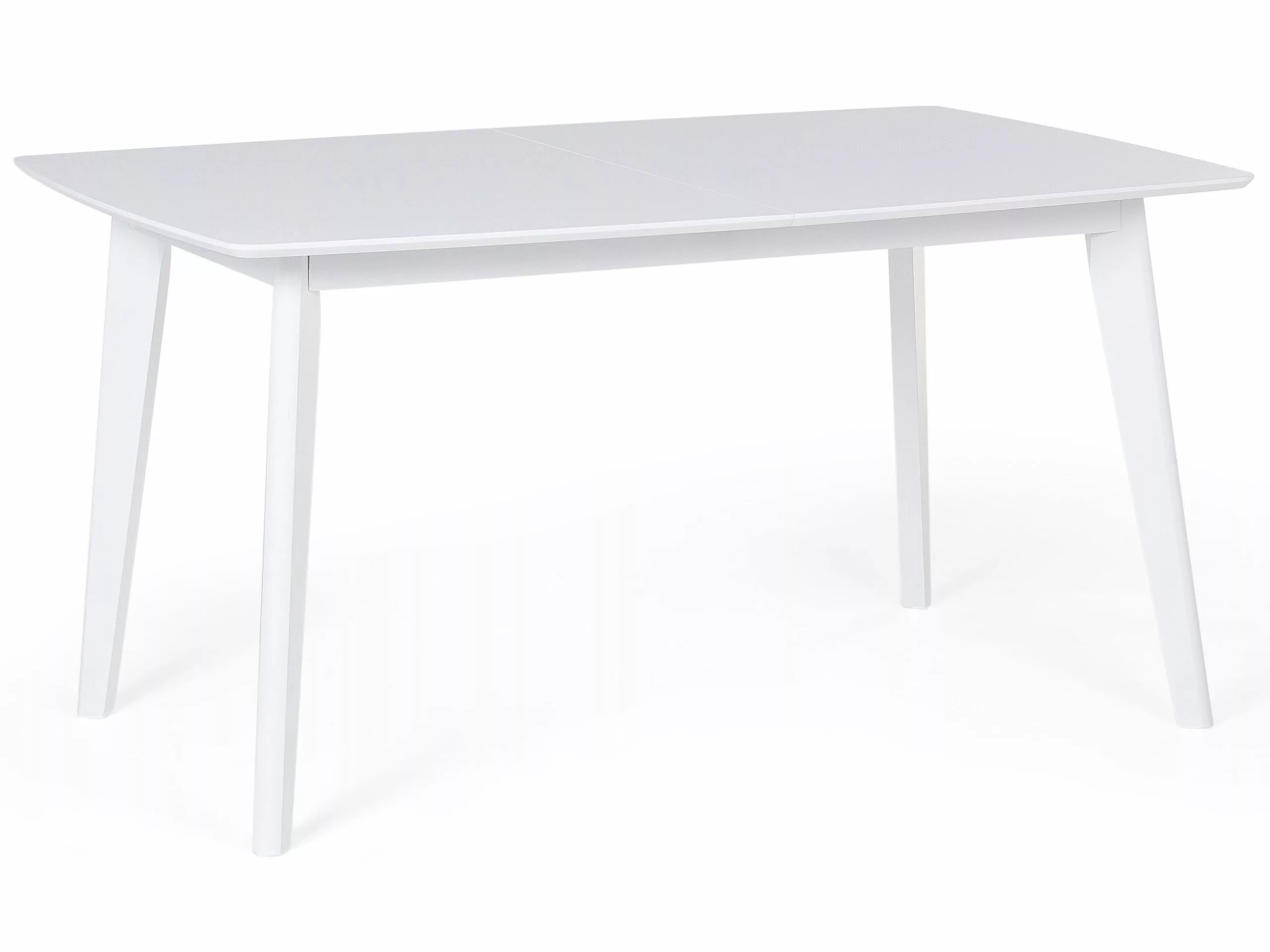 Beliani Ruokapöytä Jatkettava Valkoinen SANFORD Useita Kokoja - Image 6