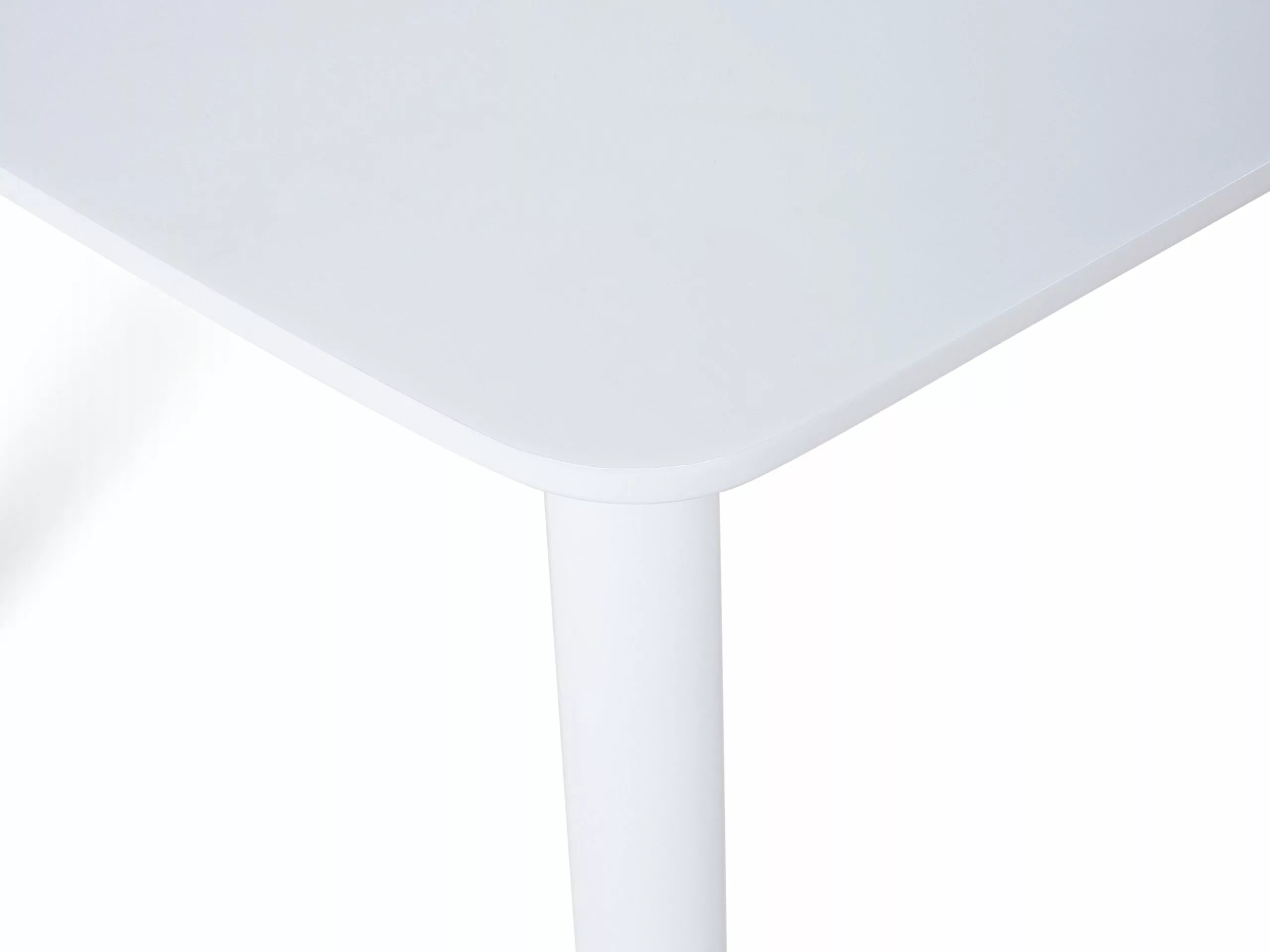 Beliani Ruokapöytä Jatkettava Valkoinen SANFORD Useita Kokoja - Image 9