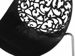 Beliani Tuoli Muovi Musta 4 Kpl MUMFORD -Halpa 2-istuttavat sohvat myymälä undef src sa picid 679344 type whitesh image