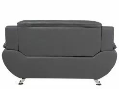 Beliani 2-istuttava Harmaa Keinonahkainen Sohva LEIRA 16 Beliani 2-istuttava Harmaa Keinonahkainen Sohva LEIRA -Halpa 2-istuttavat sohvat myymälä undef src sa picid 687365 type whitesh image