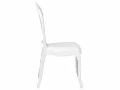 Beliani Tuoli Muovi Valkoinen 2 Kpl VERMONT -Halpa 2-istuttavat sohvat myymälä undef src sa picid 691803 type whitesh image