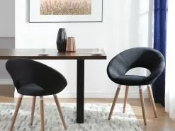 Beliani Ruokapöytä Tumma Puu/musta 160 X 90 Cm AUSTIN 12 Beliani Ruokapöytä Tumma Puu/musta 160 X 90 Cm AUSTIN -Halpa 2-istuttavat sohvat myymälä undef src sa picid 696272 type color image