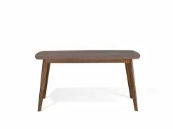 Beliani Ruokapöytä Tumma Puu 150 X 90 Cm IRIS -Halpa 2-istuttavat sohvat myymälä undef src sa picid 703108 type whitesh image