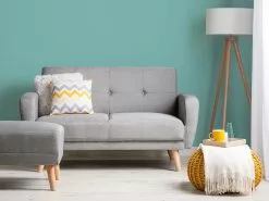 Beliani 2-istuttava Vuodesohva Kangas Vaaleanharmaa FLORLI 13 Beliani 2-istuttava Vuodesohva Kangas Vaaleanharmaa FLORLI -Halpa 2-istuttavat sohvat myymälä undef src sa picid 704122 type color image