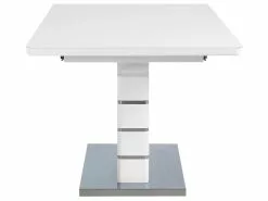 Beliani Ruokapöytä Jatkettava Valkoinen 180/220 X 90 Cm HAMLER -Halpa 2-istuttavat sohvat myymälä undef src sa picid 705249 type whitesh image