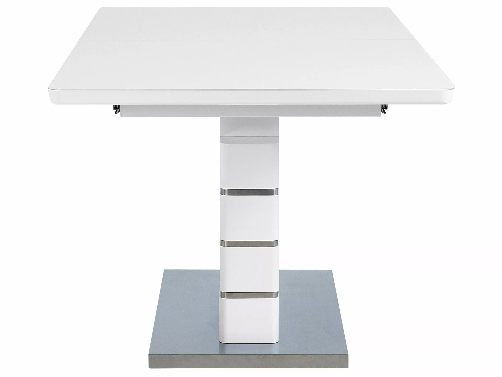 Beliani Ruokapöytä Jatkettava Valkoinen 180/220 X 90 Cm HAMLER - Image 7