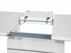 Beliani Ruokapöytä Jatkettava Valkoinen 180/220 X 90 Cm HAMLER -Halpa 2-istuttavat sohvat myymälä undef src sa picid 705252 type whitesh image