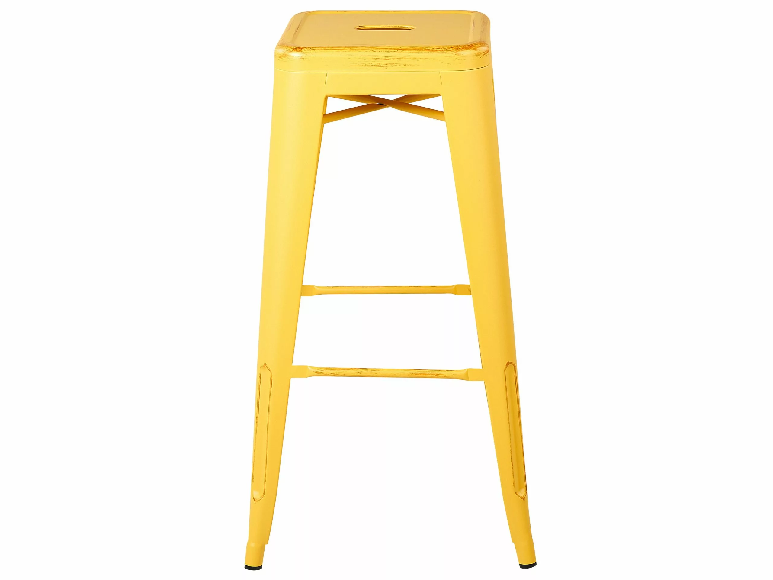 Beliani Baarijakkara Metalli Keltainen/kulta 76 Cm 2 Kpl CABRILLO - Image 4