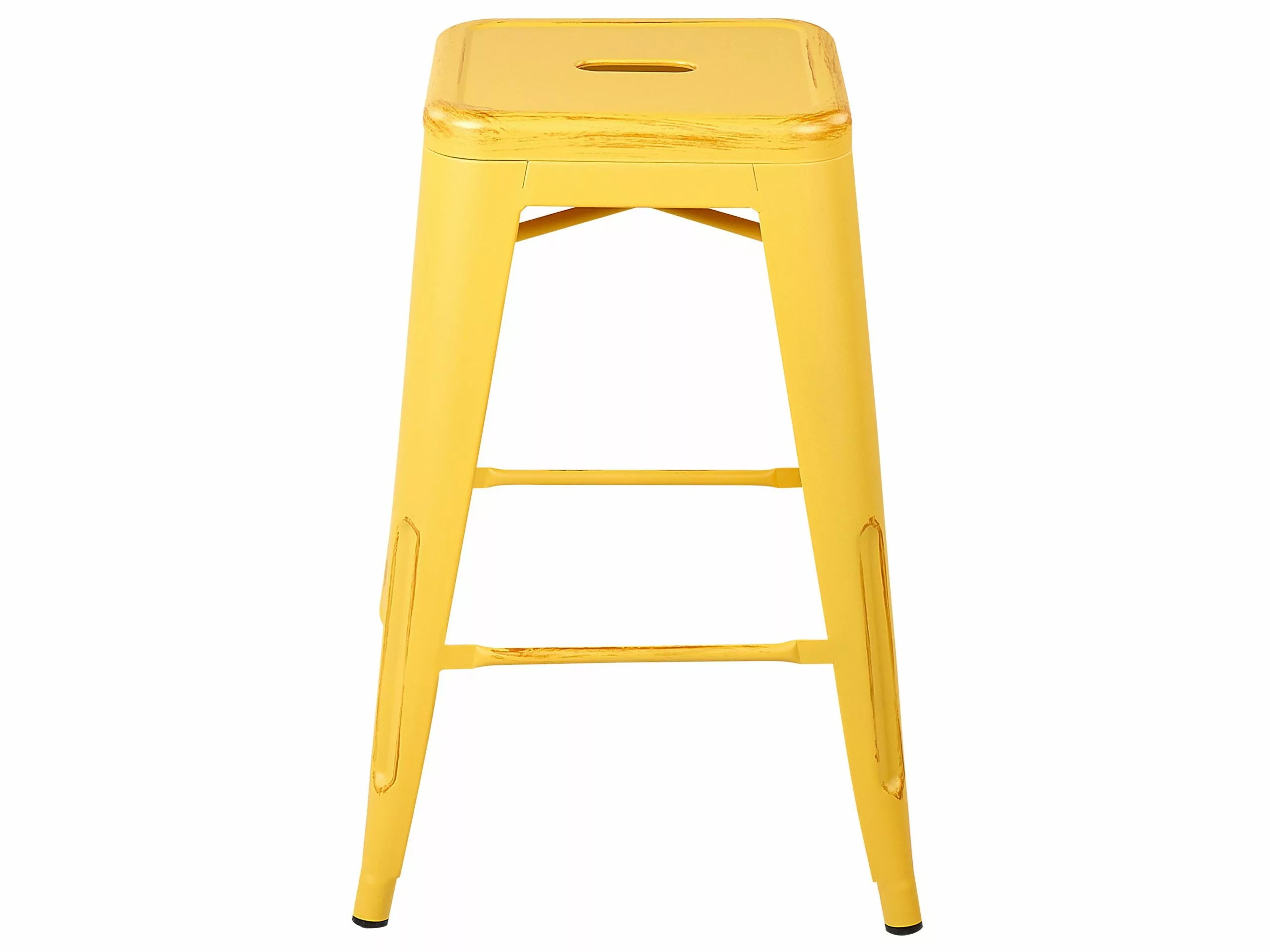 Beliani Baarijakkara Metalli Keltainen/kulta 60 Cm 2 Kpl CABRILLO 6 Beliani Baarijakkara Metalli Keltainen/kulta 60 Cm 2 Kpl CABRILLO - Image 4