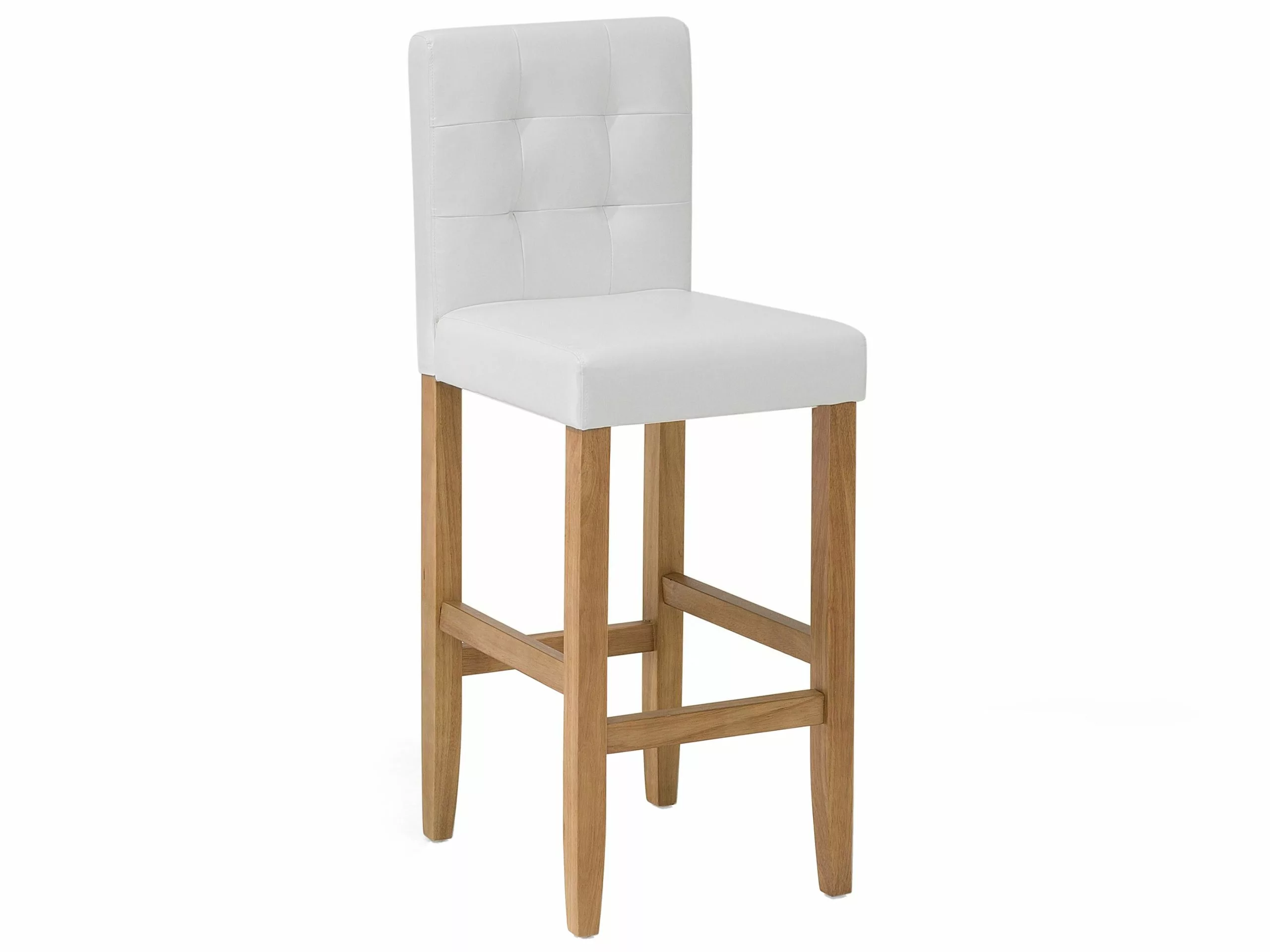 Beliani Baarituoli Keinonahka Luonnonvalkoinen 2 Kpl MADISON 7 Beliani Baarituoli Keinonahka Luonnonvalkoinen 2 Kpl MADISON - Image 5