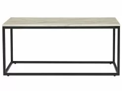 Beliani Sohvapöytä Marmorikuvio Beige/musta DELANO 17 Beliani Sohvapöytä Marmorikuvio Beige/musta DELANO -Halpa 2-istuttavat sohvat myymälä undef src sa picid 705775 type whitesh image