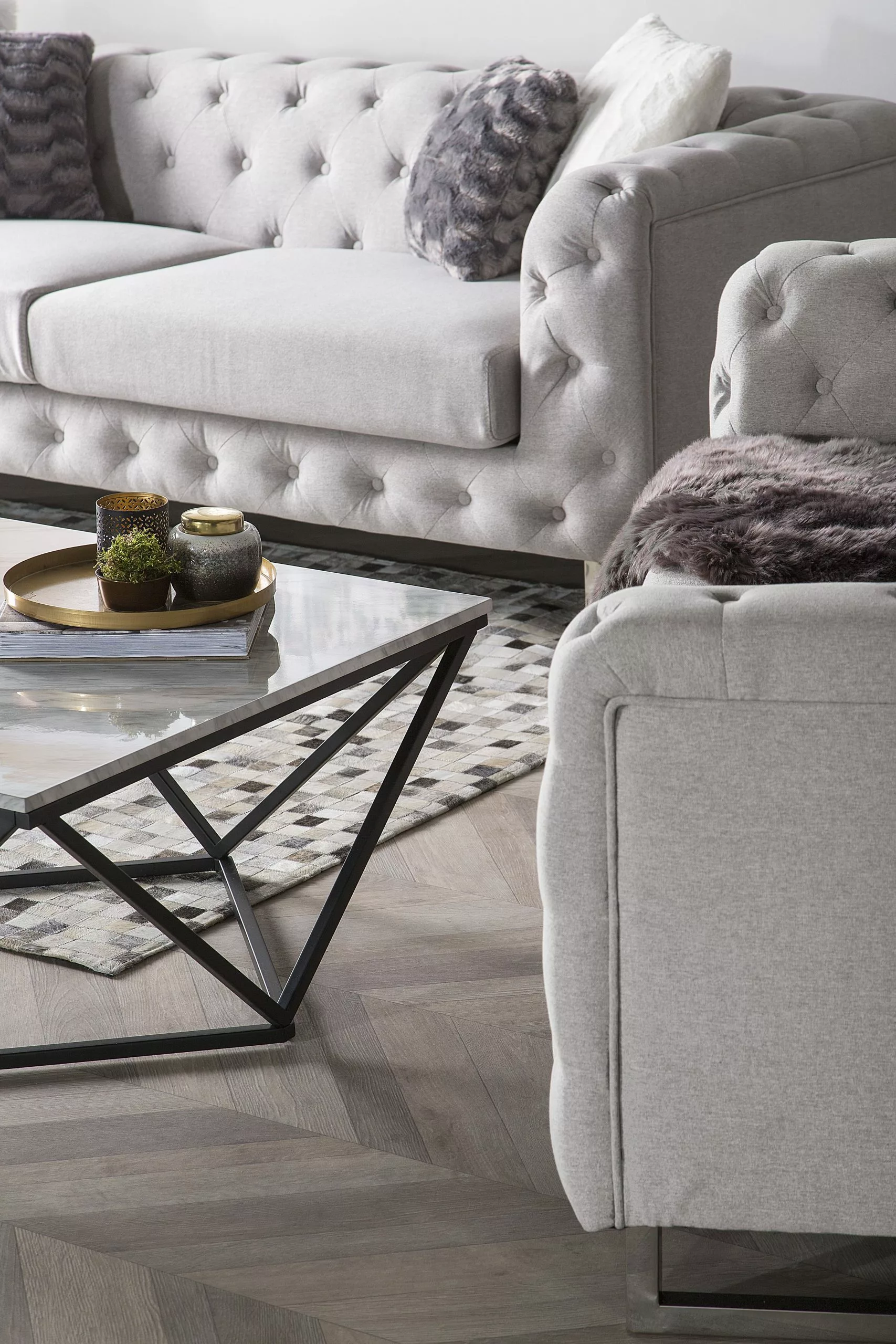 Beliani 2-istuttava Sohva Beige VISSLAND - Image 4