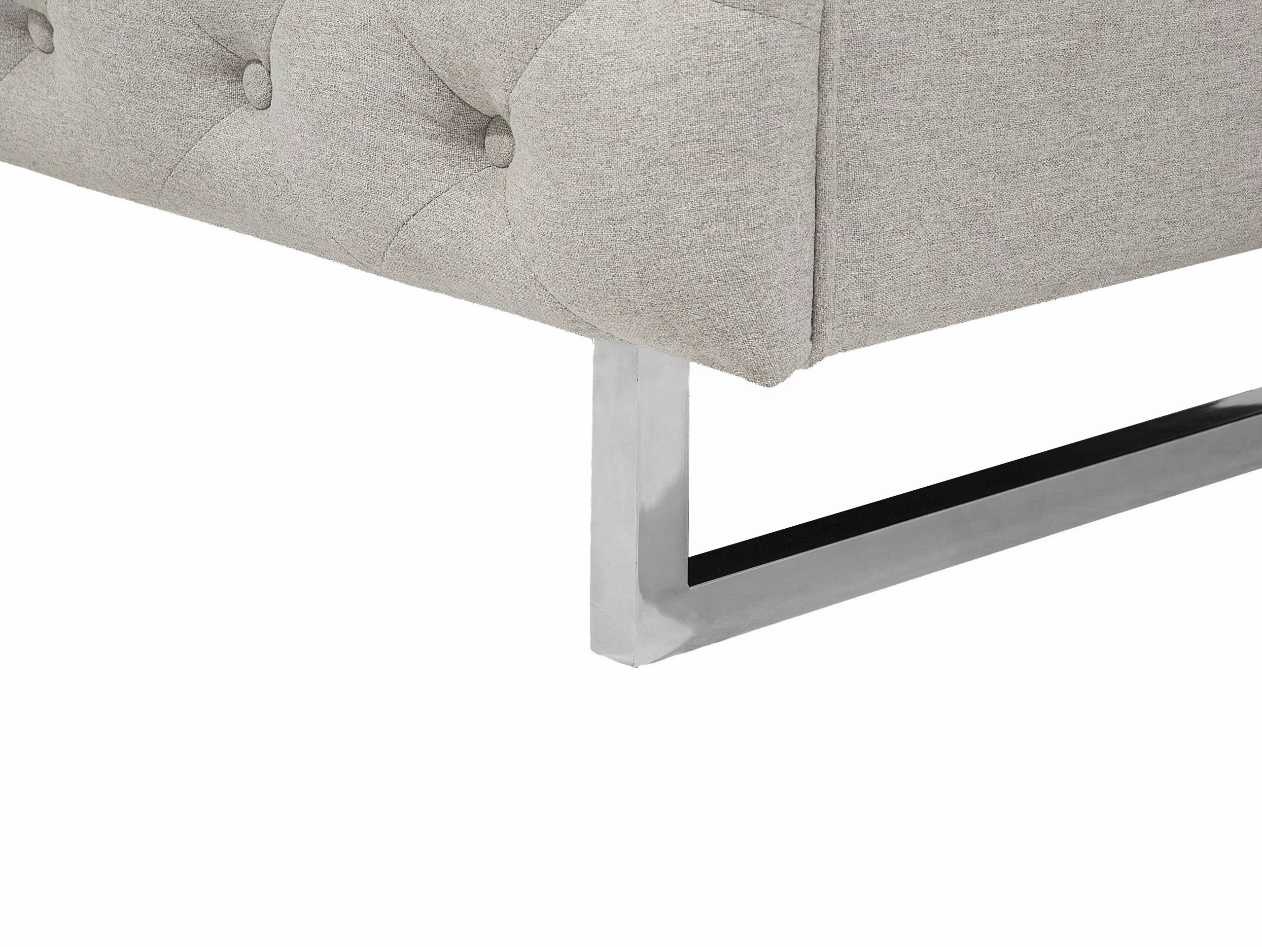 Beliani 2-istuttava Sohva Beige VISSLAND - Image 9