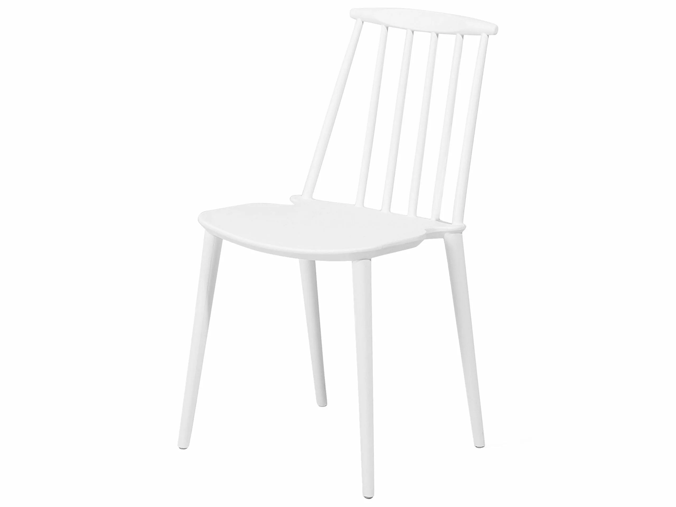 Beliani Tuoli Muovi Valkoinen 2 Kpl VENTNOR - Image 6