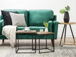 Beliani 2-istuttava Tummanvihreä Sohva LOKKA 14 Beliani 2-istuttava Tummanvihreä Sohva LOKKA -Halpa 2-istuttavat sohvat myymälä undef src sa picid 709113 type color image