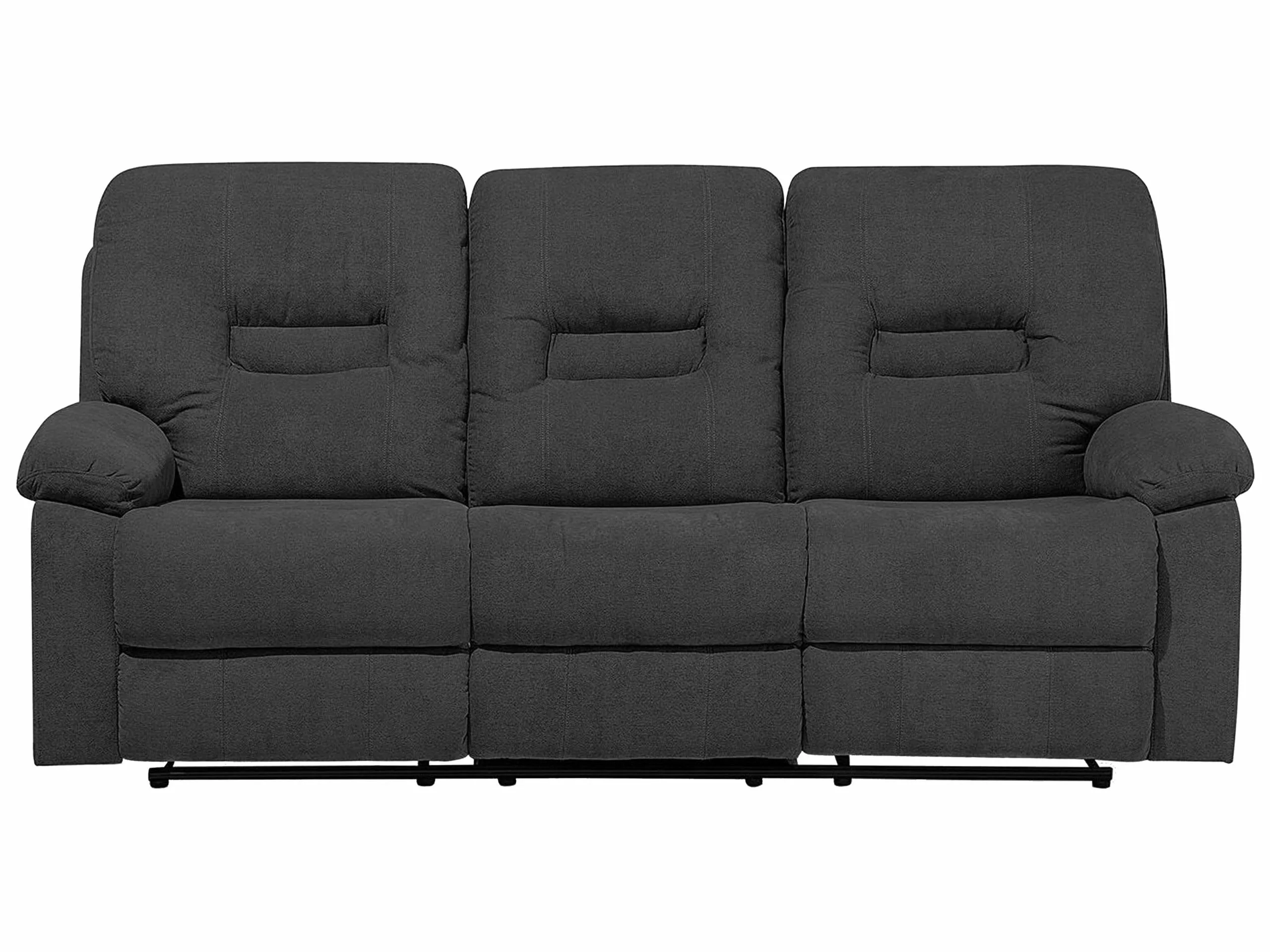 Beliani Sohvaryhmä Kankainen Tummanharmaa BERGEN - Image 6