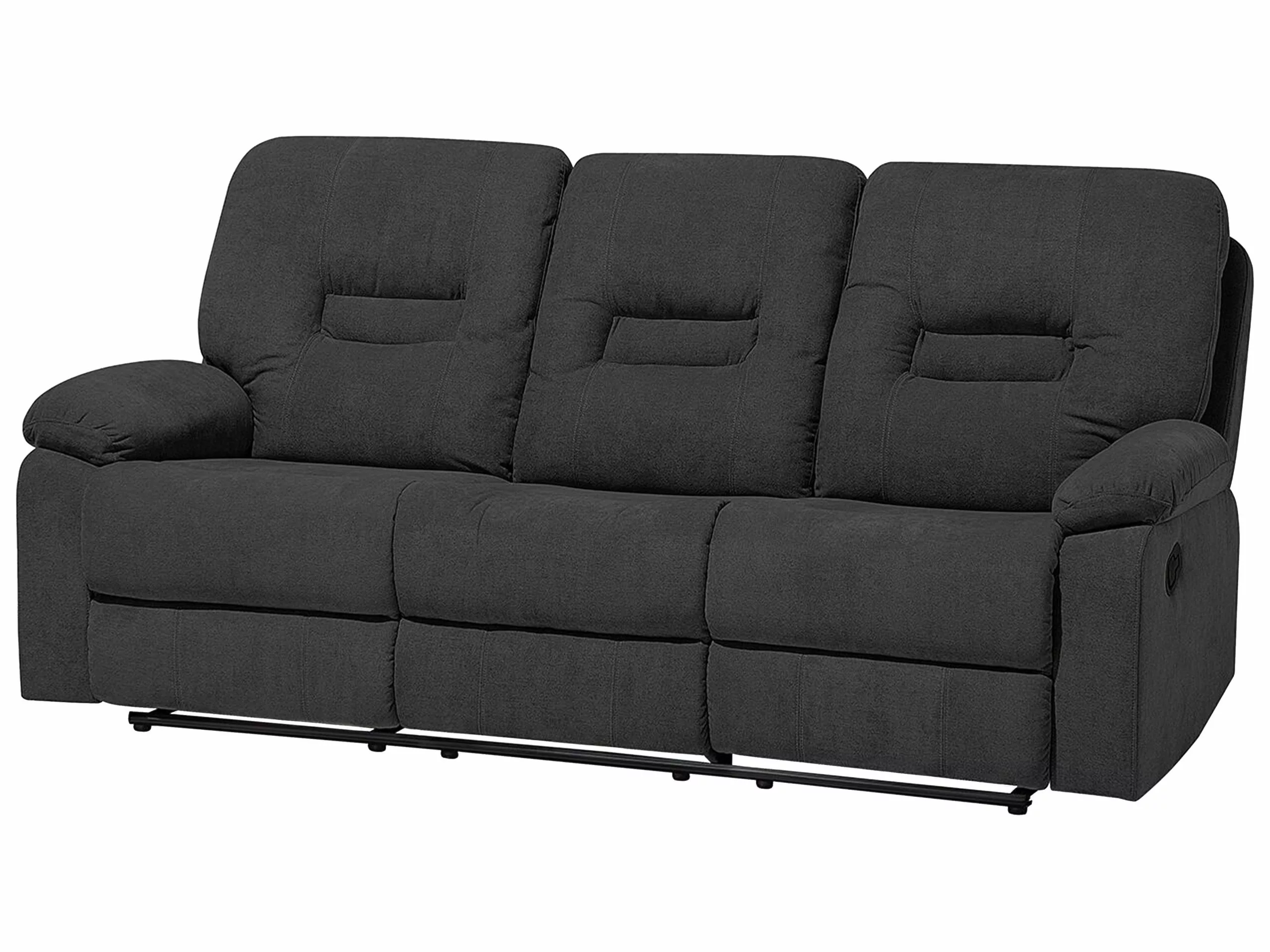 Beliani Sohvaryhmä Kankainen Tummanharmaa BERGEN - Image 7