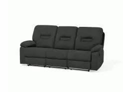 Beliani Sohvaryhmä Kankainen Tummanharmaa BERGEN -Halpa 2-istuttavat sohvat myymälä undef src sa picid 710056 type whitesh image