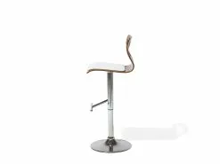 Beliani Baarijakkara Keinonahka Tumma Puu/valkoinen PETERSBURG -Halpa 2-istuttavat sohvat myymälä undef src sa picid 713007 type whitesh image