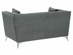 Beliani Sohvasetti Samettinen Harmaa GAULA 20 Beliani Sohvasetti Samettinen Harmaa GAULA -Halpa 2-istuttavat sohvat myymälä undef src sa picid 720634 type whitesh image