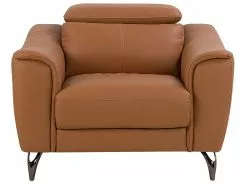 Beliani Sohvasetti Nahkainen Ruskea NARWIK -Halpa 2-istuttavat sohvat myymälä undef src sa picid 720660 type whitesh image