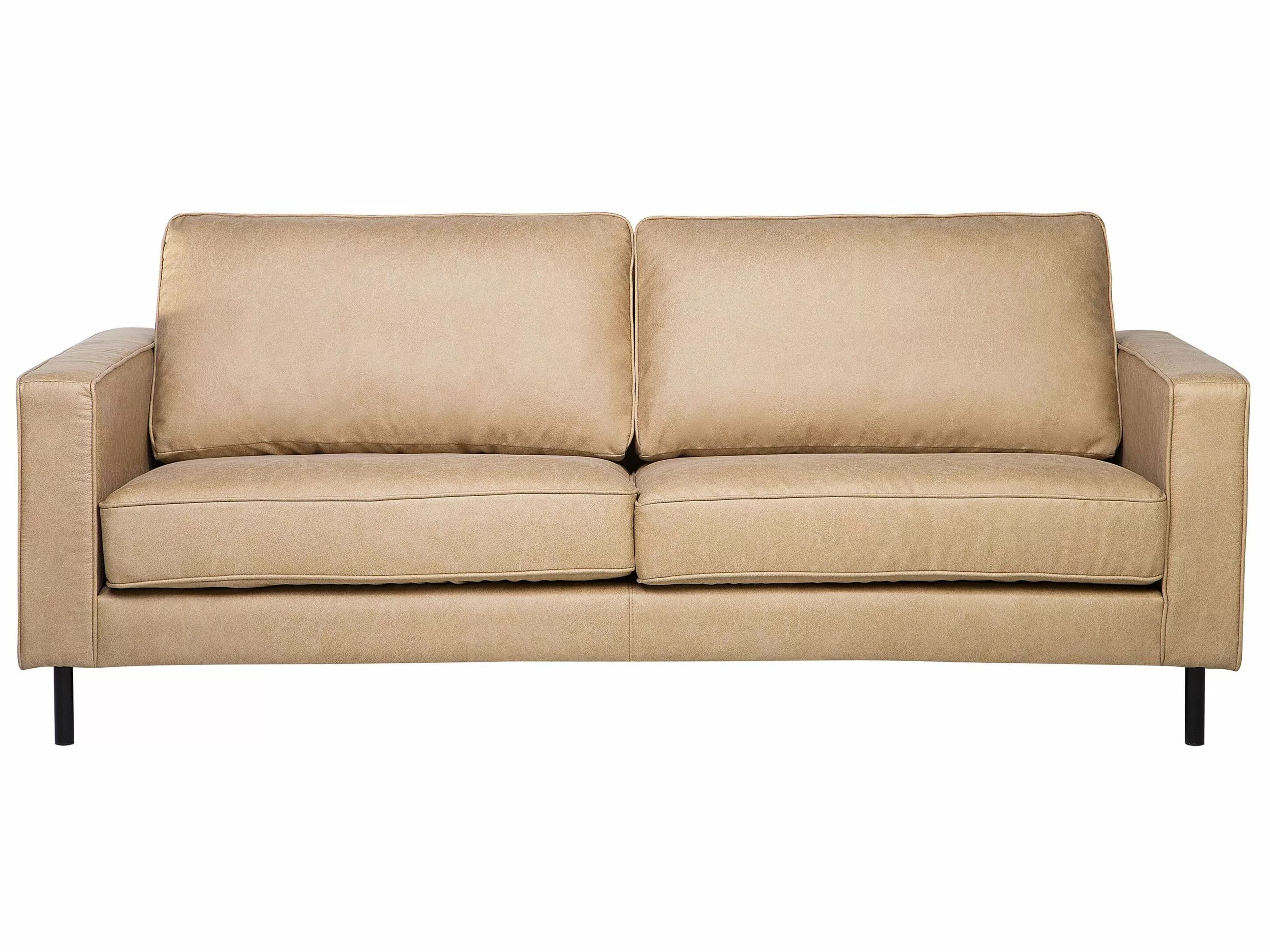 Beliani Sohvasetti Tekonahkainen Beige SAVALEN - Image 5