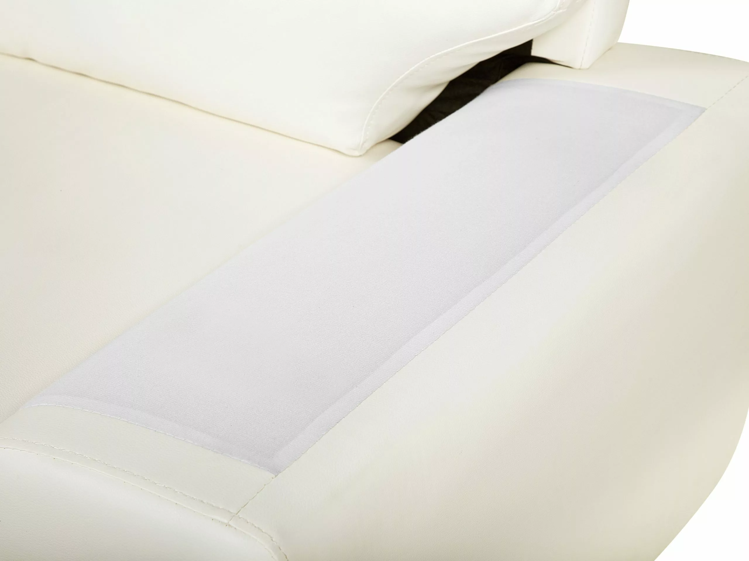 Beliani 2-istuttava Sohva Keinonahka Kermanvalkoinen VOGAR - Image 6