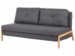 Beliani 2-istuttava Vuodesohva Kankainen Tummanharmaa EDLAND -Halpa 2-istuttavat sohvat myymälä undef src sa picid 731659 type whitesh image