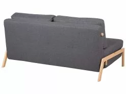 Beliani 2-istuttava Vuodesohva Kankainen Tummanharmaa EDLAND -Halpa 2-istuttavat sohvat myymälä undef src sa picid 731660 type whitesh image