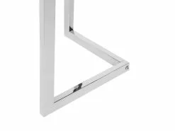 Beliani Sohvapöytä Lasitasolla Teräs Hopea FRESNO -Halpa 2-istuttavat sohvat myymälä undef src sa picid 733052 type whitesh image