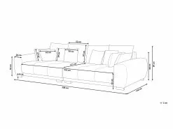 Beliani 4-istuttava Sohva Kankainen Beige TORPO -Halpa 2-istuttavat sohvat myymälä undef src sa picid 733842 type whitesh image