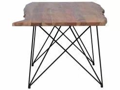 Beliani Ruokapöytä Akasiapuu Tumma Puu/musta MUMBAI Useita Kokoja -Halpa 2-istuttavat sohvat myymälä undef src sa picid 740715 type whitesh image