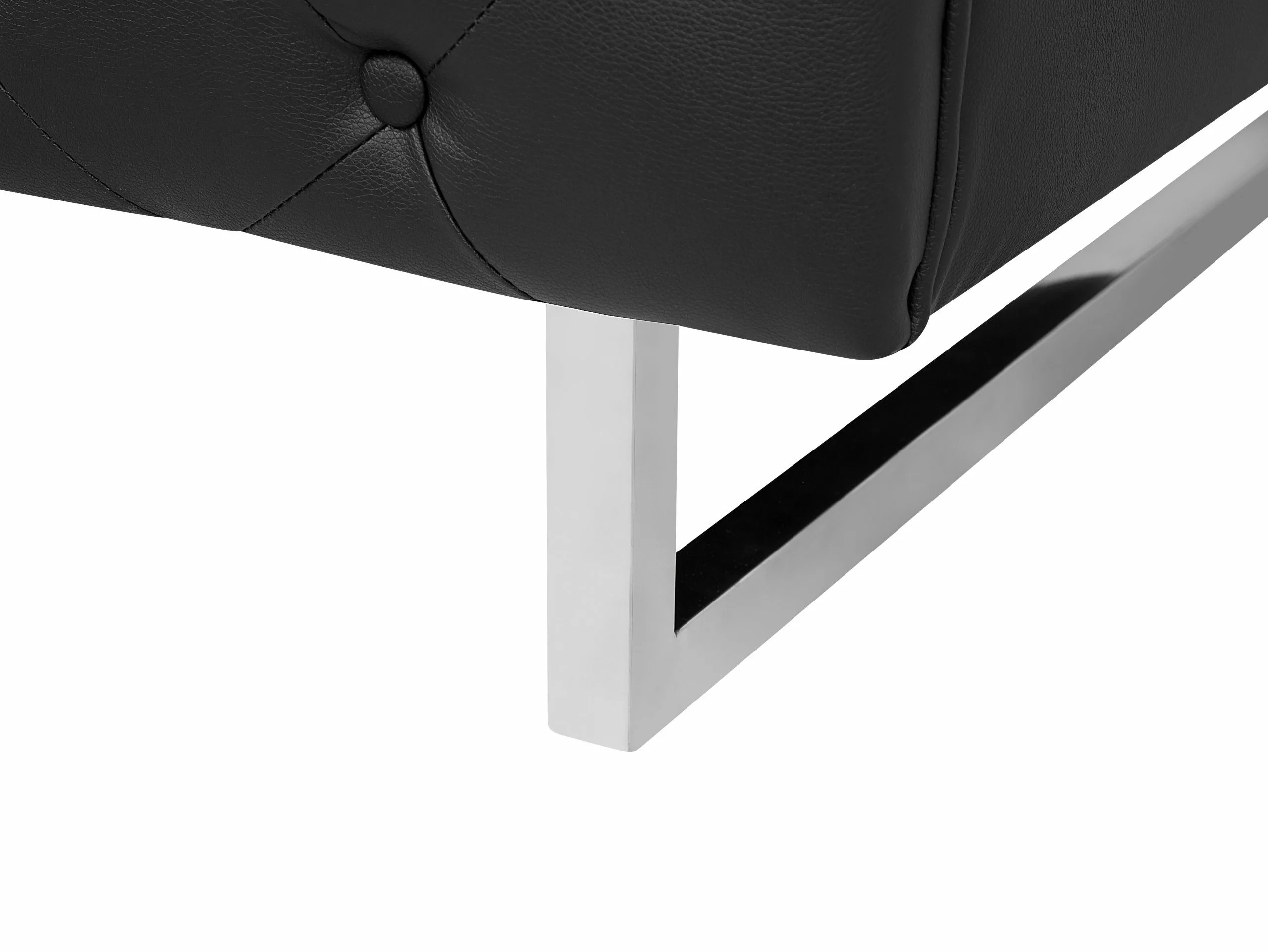 Beliani 2-istuttava Sohva Musta VISSLAND - Image 7