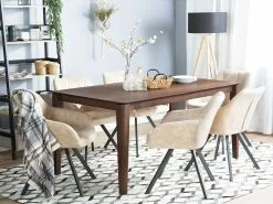 Beliani Ruokapöytä Tumma Puu 160 X 90 Cm LOTTIE 18 Beliani Ruokapöytä Tumma Puu 160 X 90 Cm LOTTIE -Halpa 2-istuttavat sohvat myymälä undef src sa picid 744294 type whitesh image