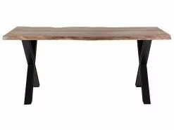 Beliani Ruokapöytä Akasiapuu Vaalea Puu/musta BROOKE Useita Kokoja 18 Beliani Ruokapöytä Akasiapuu Vaalea Puu/musta BROOKE Useita Kokoja -Halpa 2-istuttavat sohvat myymälä undef src sa picid 745162 type whitesh image