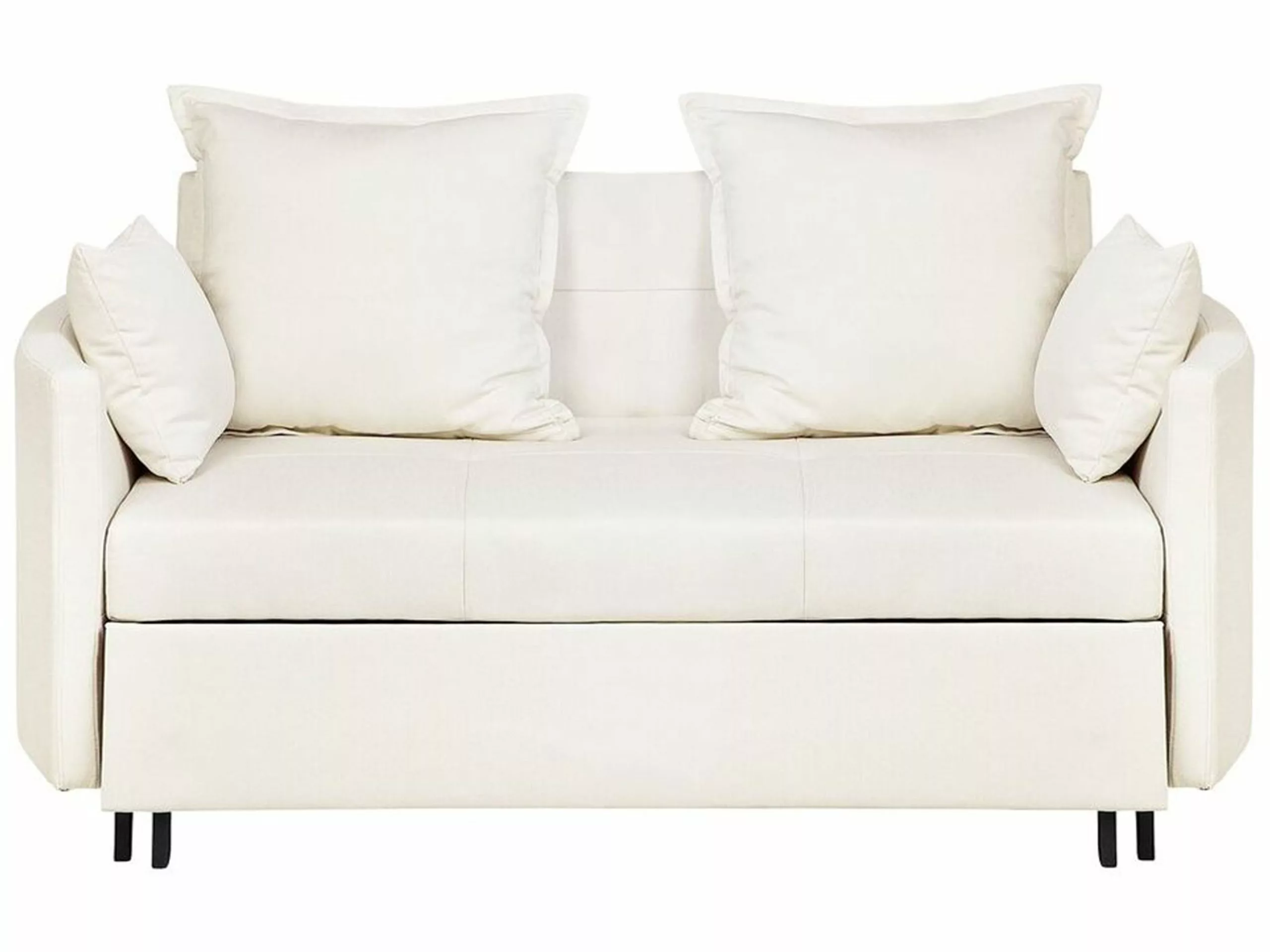 Beliani 2-istuttava Vuodesohva Beige HOVIN