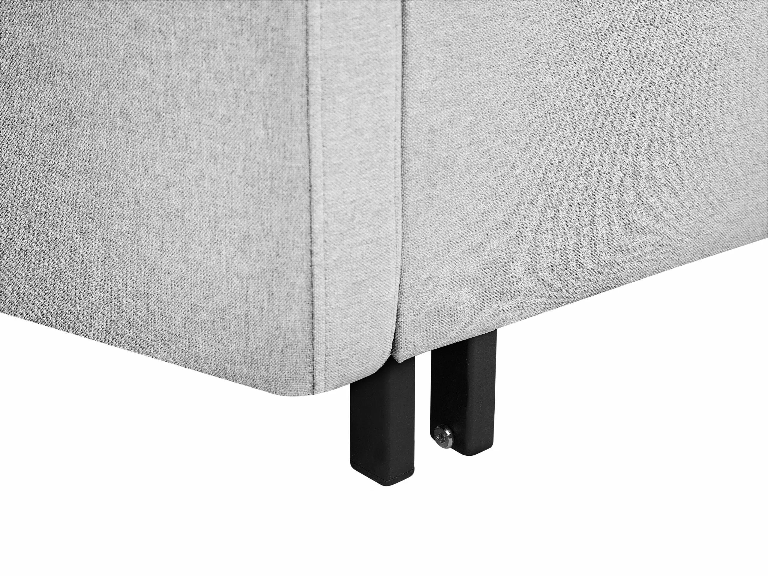 Beliani 2-istuttava Vuodesohva Vaaleanharmaa HOVIN 11 Beliani 2-istuttava Vuodesohva Vaaleanharmaa HOVIN - Image 9