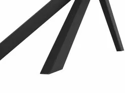 Beliani Ruokapöytä Vaalea Puu/musta 140 X 80 Cm SPECTRA -Halpa 2-istuttavat sohvat myymälä undef src sa picid 751008 type whitesh image