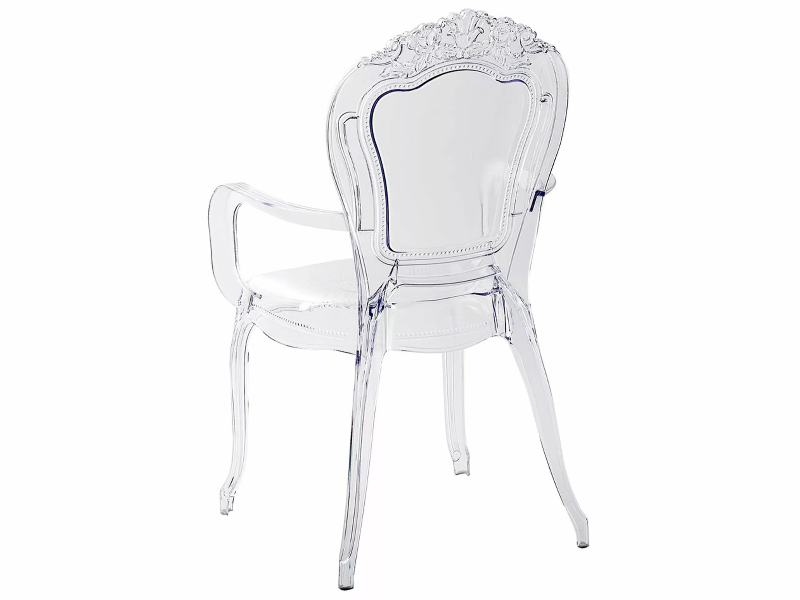 Beliani Tuoli Muovi Kirkas 2 Kpl VERMONT II 9 Beliani Tuoli Muovi Kirkas 2 Kpl VERMONT II - Image 7