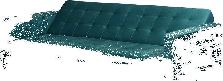 Beliani 5-istuttava Sinivihreä Samettiverhoiltu Sohvaryhmä ABERDEEN - Image 3