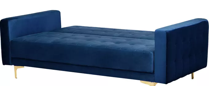 Beliani 5-istuttava Laivastonsininen Samettiverhoiltu Sohvaryhmä ABERDEEN - Image 3