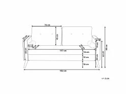 Beliani 2-istuttava Sohva Vaaleanharmaa KALMAR 19 Beliani 2-istuttava Sohva Vaaleanharmaa KALMAR -Halpa 2-istuttavat sohvat myymälä undef src sa picid 754318 type whitesh image
