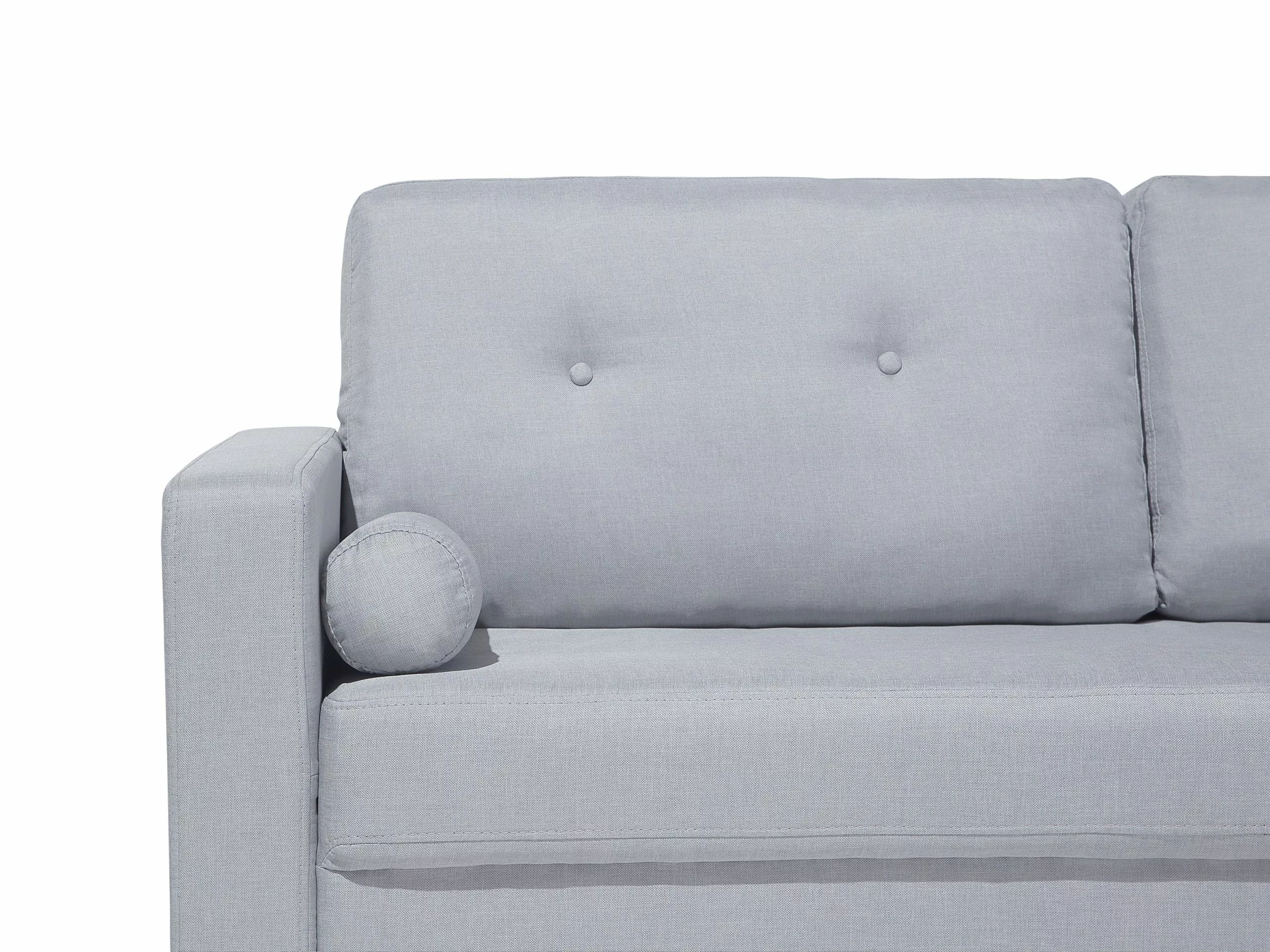 Beliani 2-istuttava Sohva Vaaleanharmaa KALMAR 7 Beliani 2-istuttava Sohva Vaaleanharmaa KALMAR - Image 5