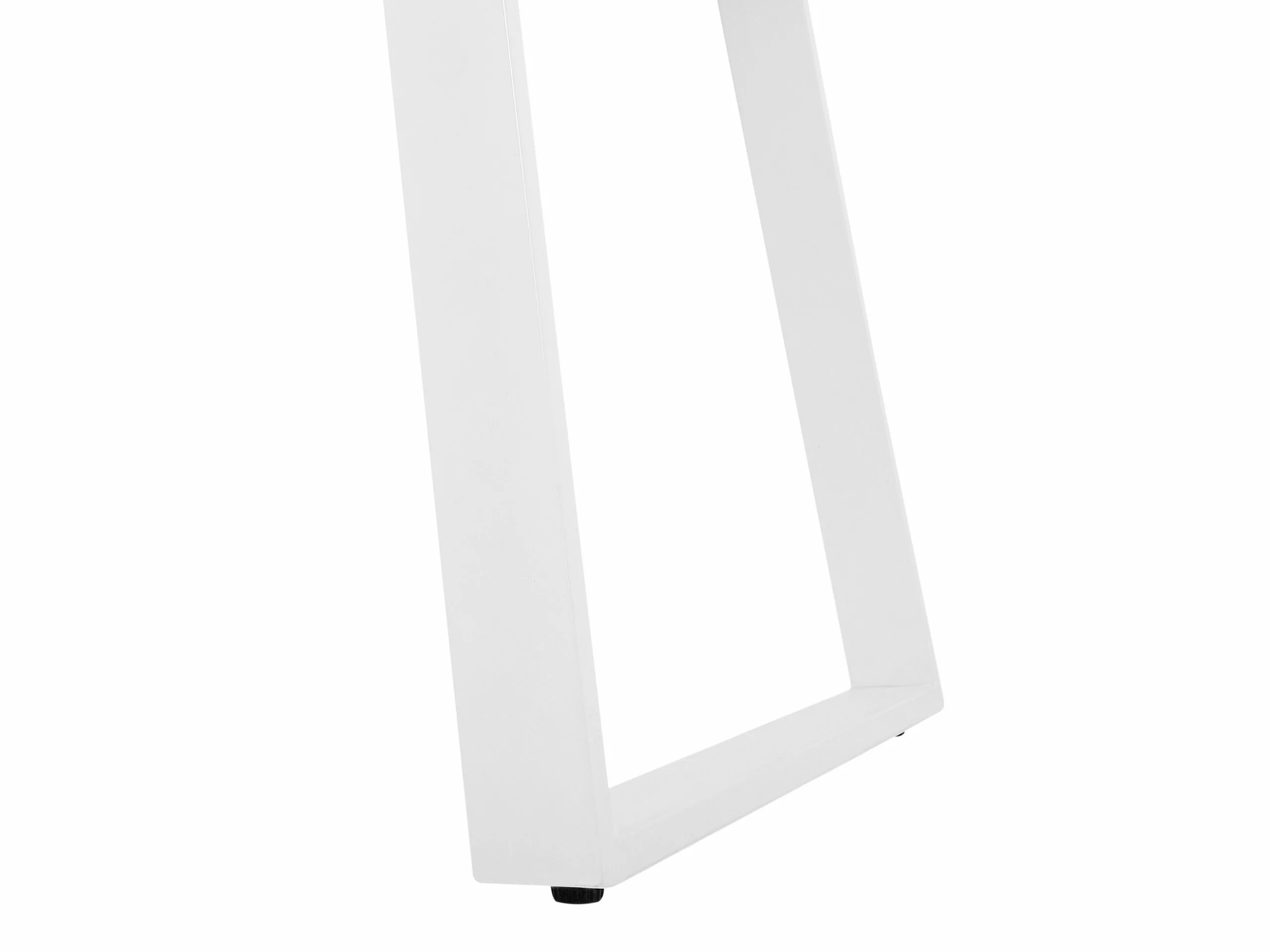 Beliani Ruokapöytä Jatkettava Valkoinen 160/200 X 90 Cm KALUNA - Image 10