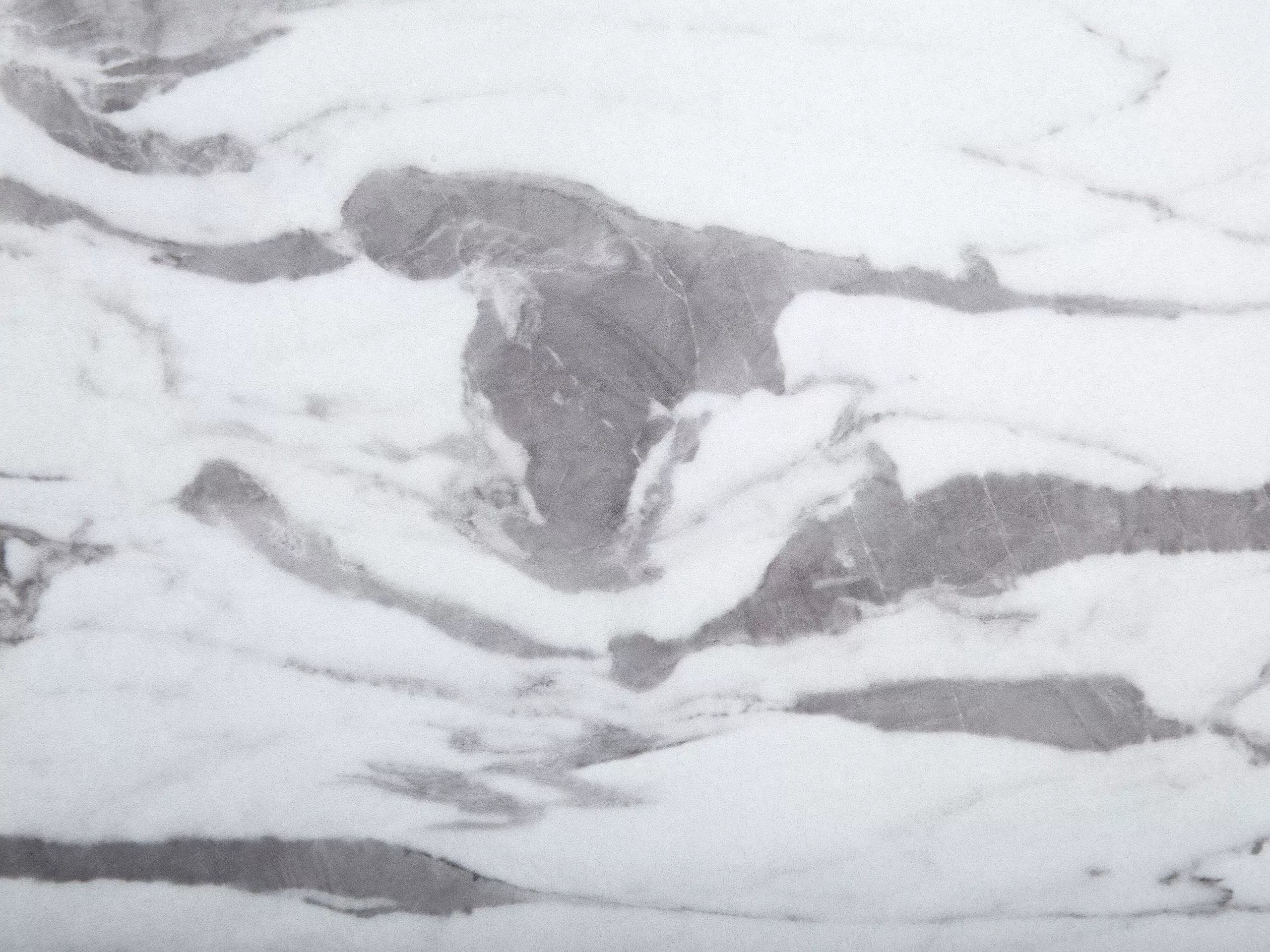 Beliani Ruokapöytä Marmorikuvio Valkoinen/musta ⌀ 110 Cm MOSBY - Image 9