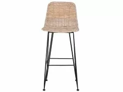 Beliani Baarituoli Rottinki Luonnonväri 2 Kpl CASSITA -Halpa 2-istuttavat sohvat myymälä undef src sa picid 760421 type whitesh image