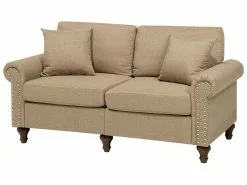 Beliani Sohvasetti Kankainen Beige OTRA -Halpa 2-istuttavat sohvat myymälä undef src sa picid 763253 type whitesh image